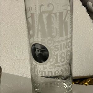 Jack Daniel's Tall Etched Glass